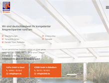 Tablet Screenshot of kupro.de